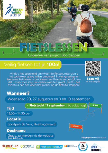Poster Project Doortrappen 2025